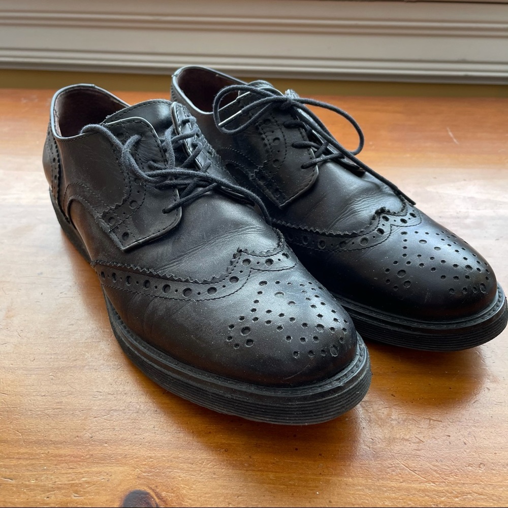 Genuine leather women’s Oxfords size 40
